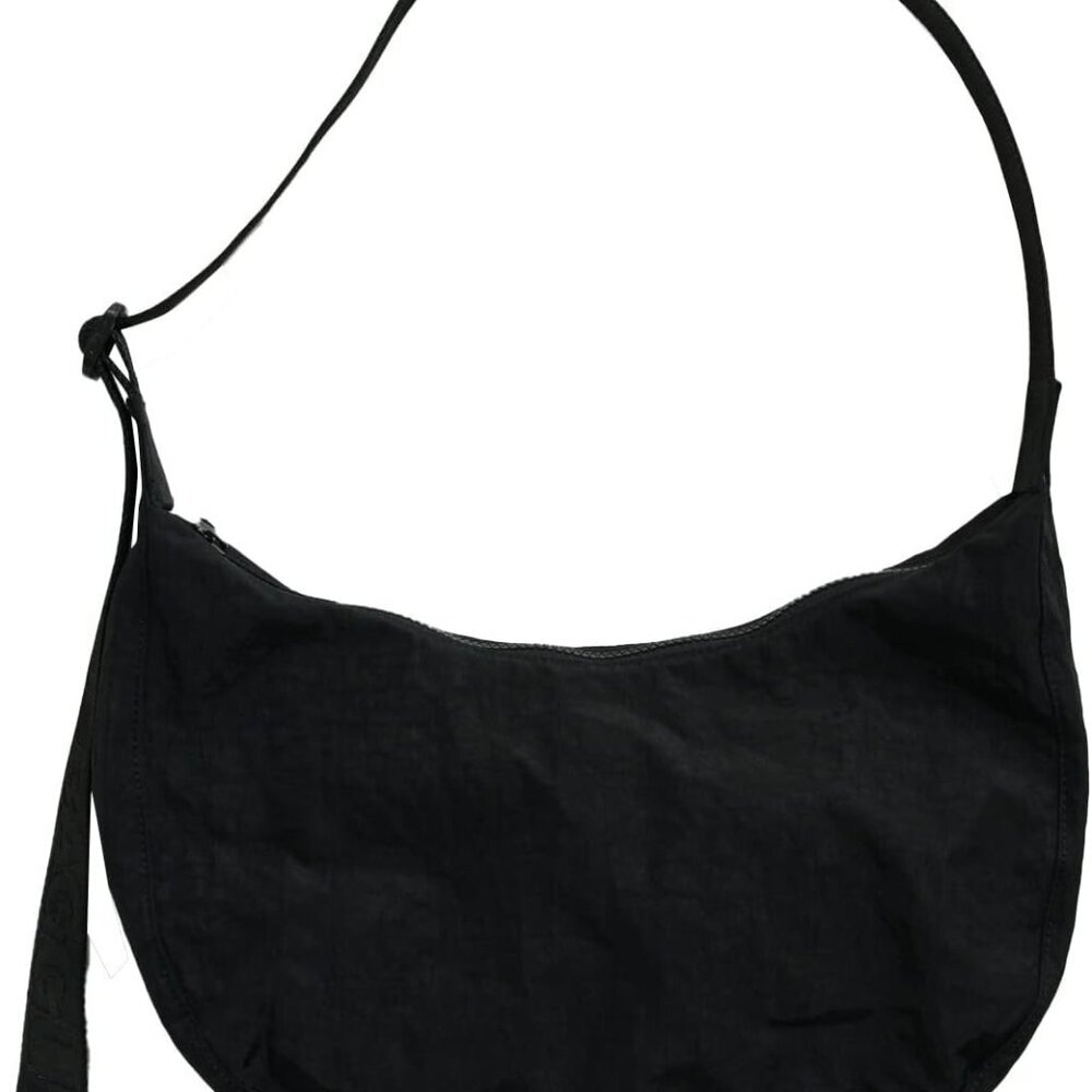Medium Nylon Crescent Bag